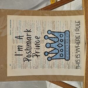 Print Only - I'm A Poshmark Prince . Handmade